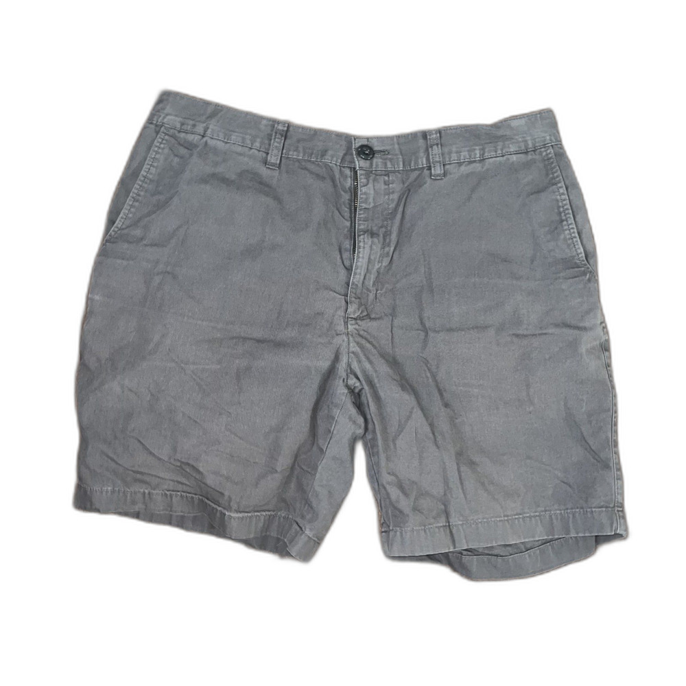 Patagonia All Wear Shorts Mens 35 Navy Blue 8" Inseam Organic Cotton Casual